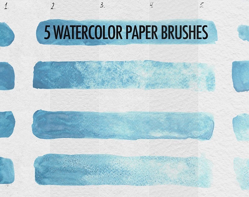 Procreate湿边水彩笔刷